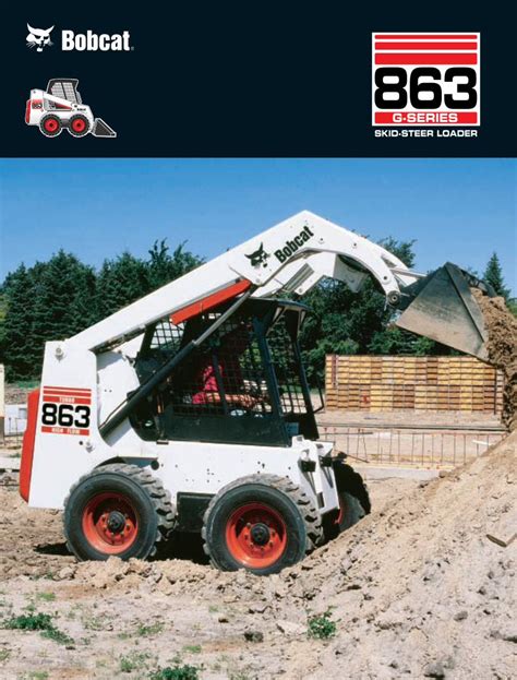 bobcat 863 skid steer battery|863 bobcat specifications.